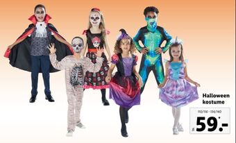 Lidl Halloween kostume tilbud