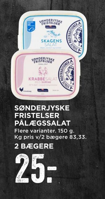MENY Sønderjyske fristelser pålægssalat tilbud