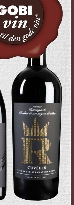 MENY Romagnoli cuvée 18 tilbud