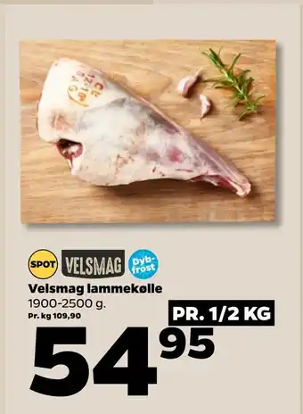 Netto Velsmag lammekølle tilbud