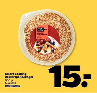 Smart cooking dessertpandekager