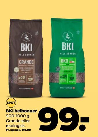 Netto Bki helbønner tilbud