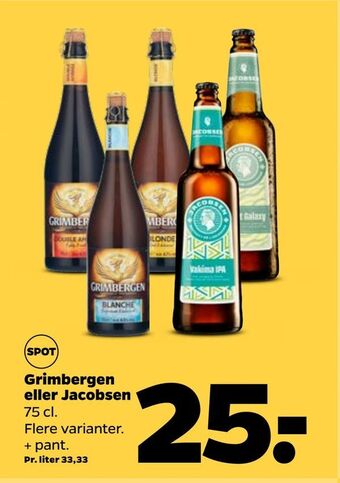 Netto Grimbergen eller jacobsen tilbud