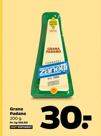 Netto Grana padano tilbud