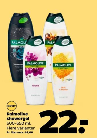Netto Palmolive showergel tilbud