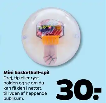 Netto Mini basketball-spil tilbud