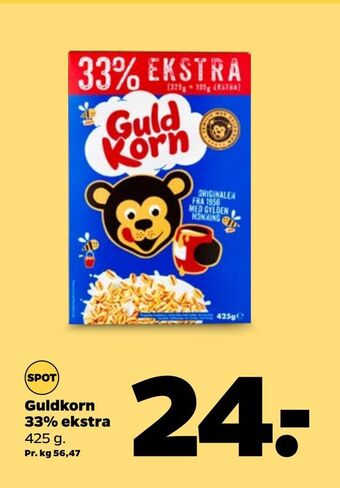 Netto Guldkorn 33% ekstra tilbud
