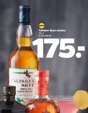Talisker skye whisky