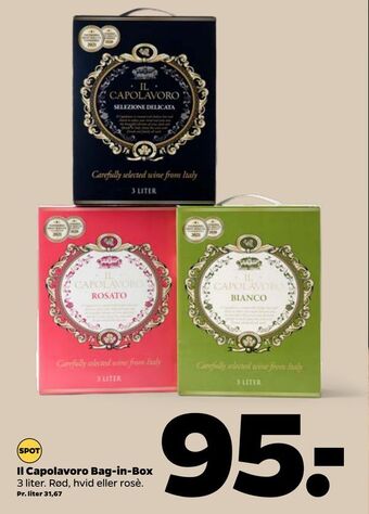 Netto Il capolavoro bag-in-box tilbud