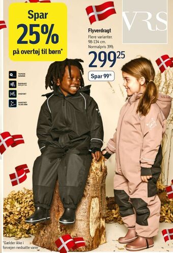 Føtex Flyverdragt tilbud