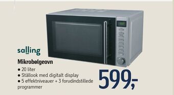 Føtex Mikrobølgeovn tilbud