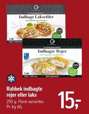Føtex Rahbek indbagte rejer eller laks tilbud