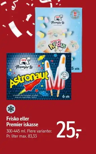 Føtex Frisko eller premier iskasse tilbud