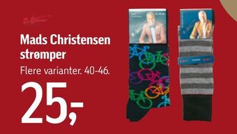 Føtex Mads christensen strømper tilbud