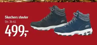 Føtex Skechers støvler tilbud