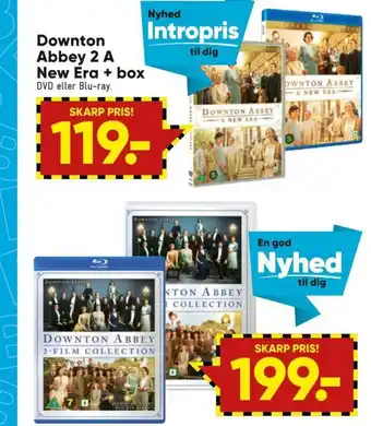 Bilka Downton Abbey 2 A New Era + Box tilbud