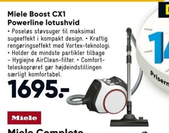 Bilka Miele Boost CX1 Powerline lotushvid tilbud