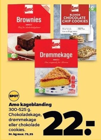 Netto Amo kageblanding tilbud