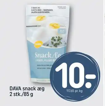 REMA 1000 Dava snack æg 2 stk./85 g tilbud