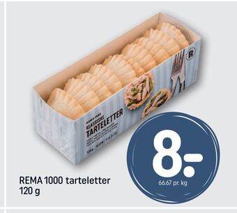 REMA 1000 Rema 1000 tarteletter tilbud