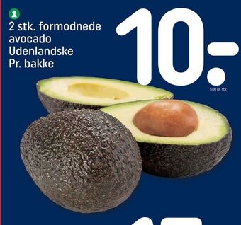 REMA 1000 2 stk. formodnede avocado udenlandske tilbud