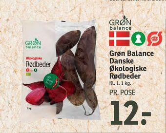SPAR Grøn balance danske økologiske rødbeder tilbud