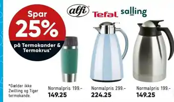Bilka Gælder ikke Zwilling og Tiger termokande tilbud