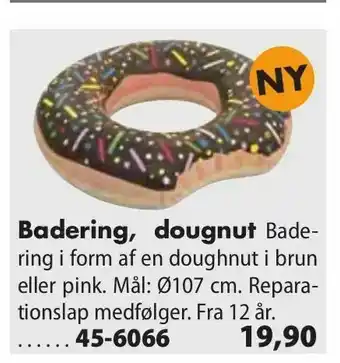 Badering, dougnut