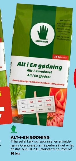 jem & fix Alt-i-en gødning tilbud