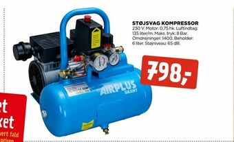 jem & fix Støjsvag kompressor tilbud