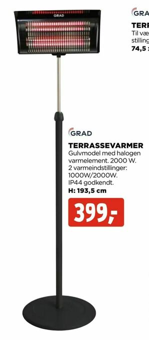 jem & fix Terrassevarmer tilbud