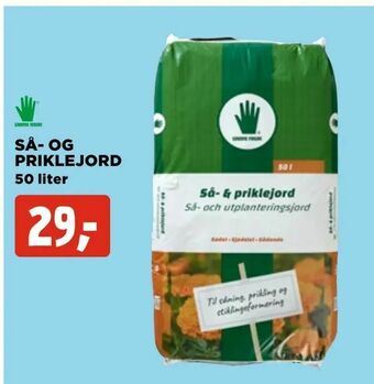 jem & fix Så- og priklejord tilbud