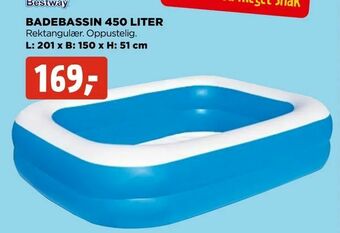 jem & fix Badebassin 450 liter tilbud