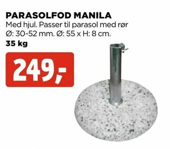 jem & fix Parasolfod manila tilbud