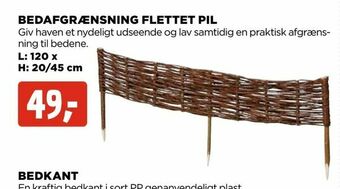 jem & fix Bedafgrænsning flettet pil tilbud