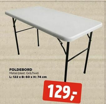 jem & fix Foldebord tilbud