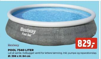 jem & fix Pool 7340 liter tilbud