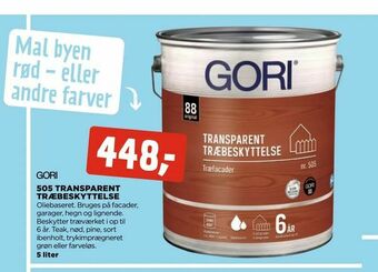 jem & fix 505 transparent træbeskyttelse tilbud