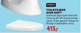 jem & fix Toiletsæde sign soft tilbud