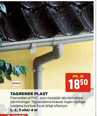 jem & fix Tagrende plast tilbud