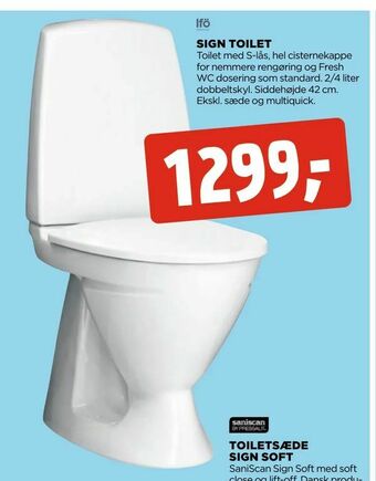 jem & fix Sign toilet tilbud