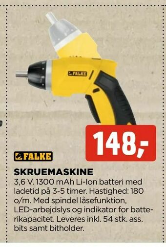 jem & fix Skruemaskine tilbud