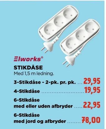 jem & fix Stikdåse tilbud