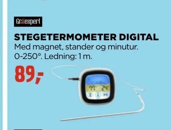 Stegetermometer digital