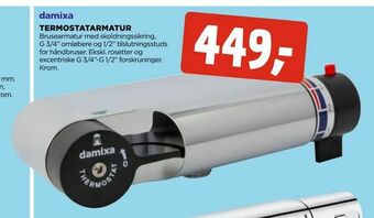 jem & fix Termostatarmatur tilbud