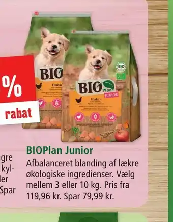 Maxi Zoo BIOPlan Junior tilbud