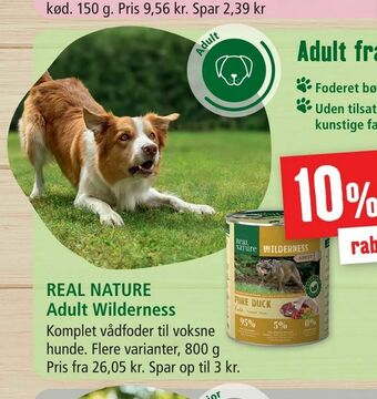 Maxi Zoo REAL NATURE Adult Wilderness tilbud