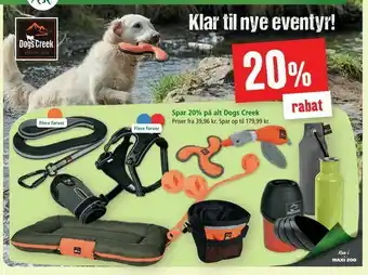 Maxi Zoo Dogs Creek tilbud