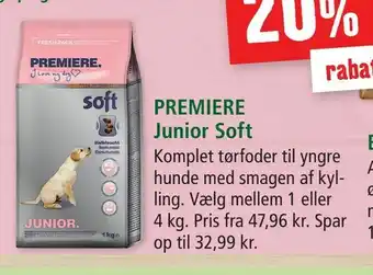 Maxi Zoo PREMIERE Junior Soft tilbud