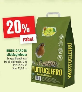 Maxi Zoo BIRDS GARDEN vildtfuglefoder tilbud